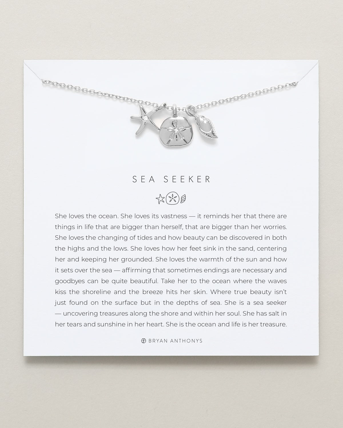 Sea Seeker & Pause Layered Necklace Set