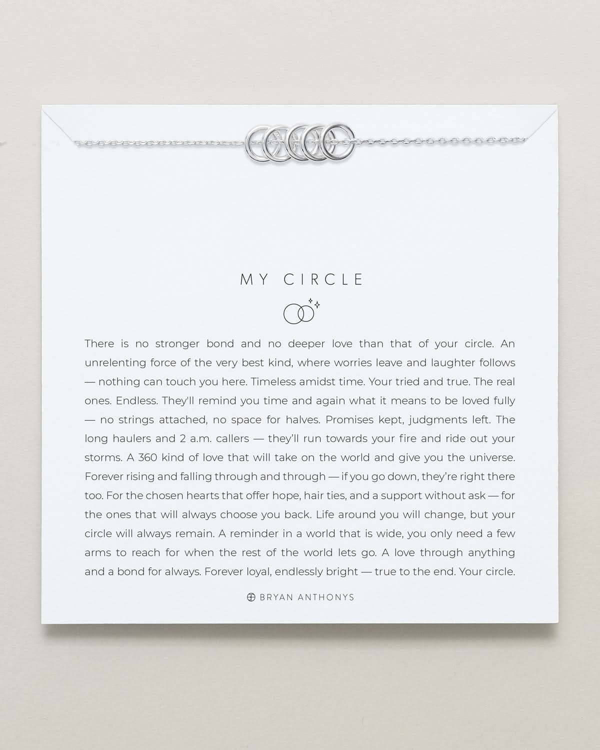 My Circle Dainty Necklace