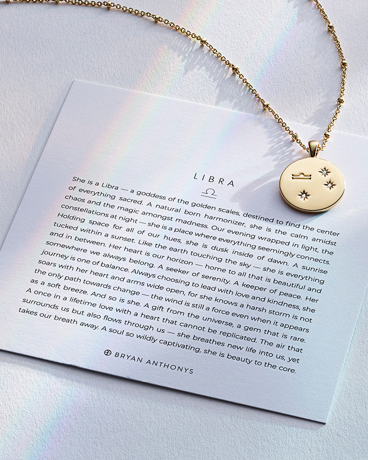 Libra — Zodiac Necklace
