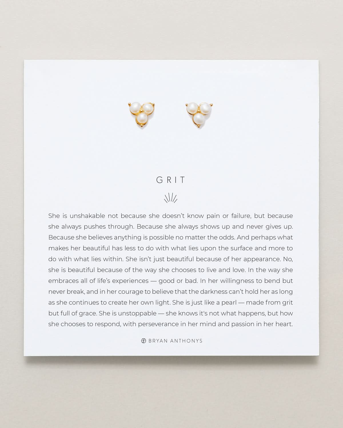 Grit Stud Earrings