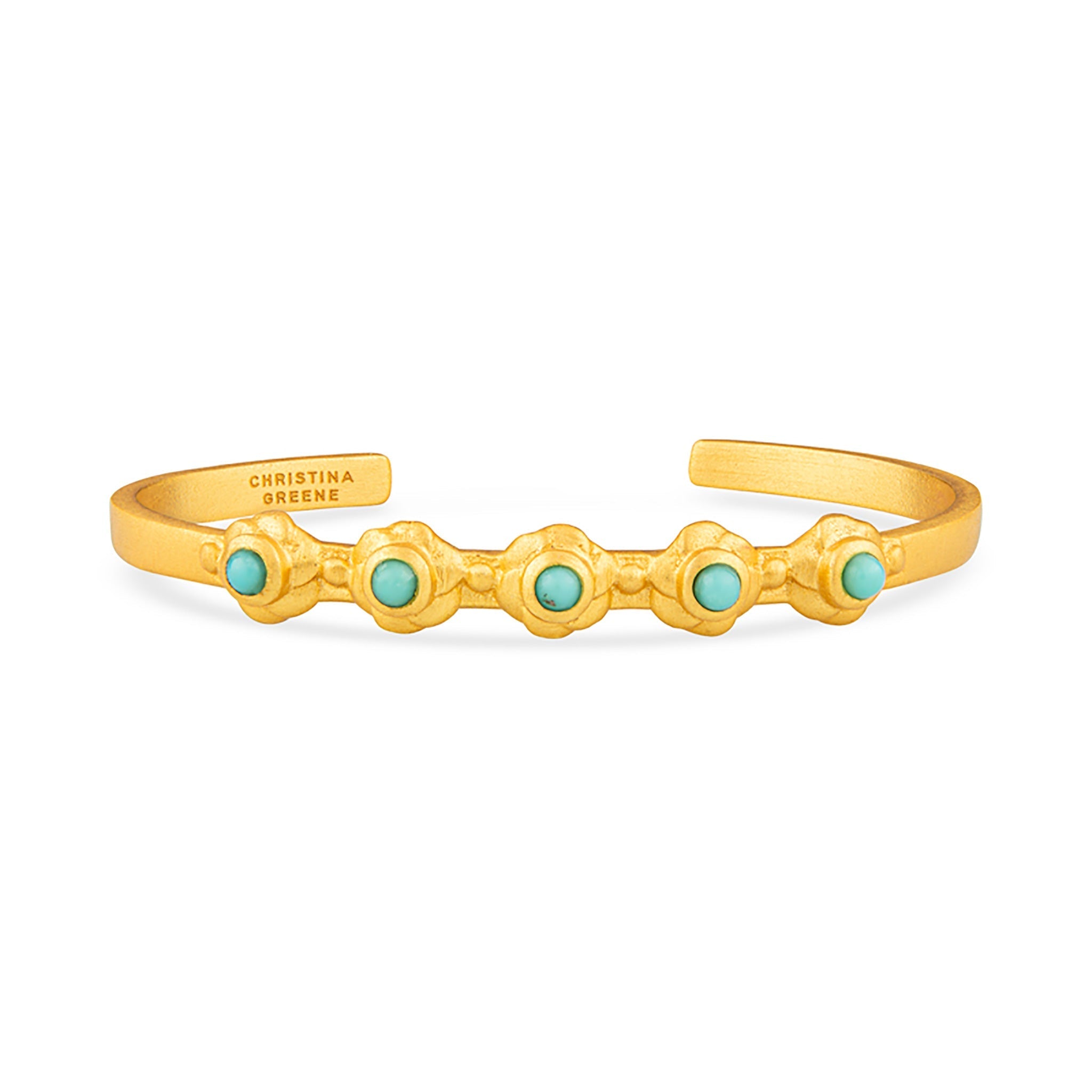 Baby Marie Bracelet - Turquoise by Christina Greene at Shirley Shoppe