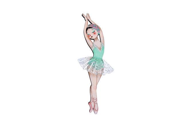 Ballerina Brooch by Laliblue by Quirks! at Shirley Shoppe