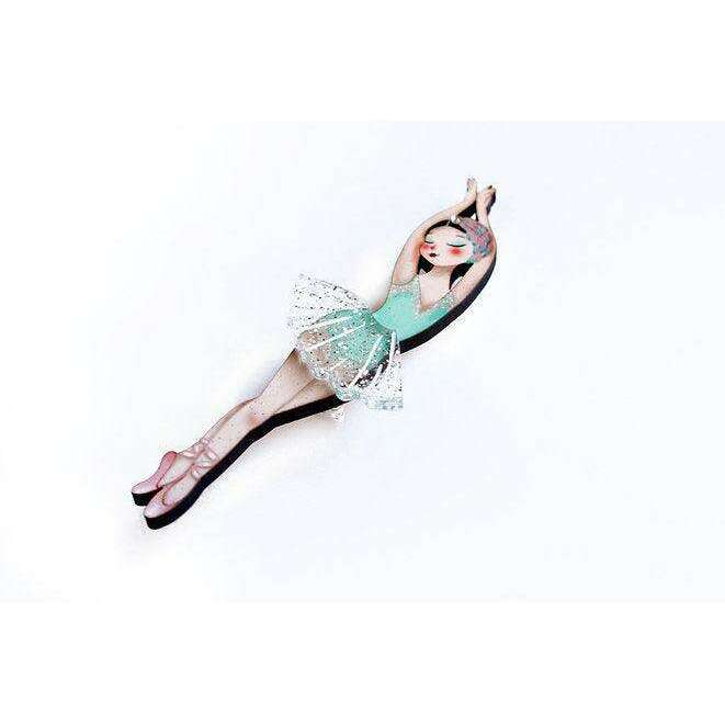 Ballerina Brooch by Laliblue