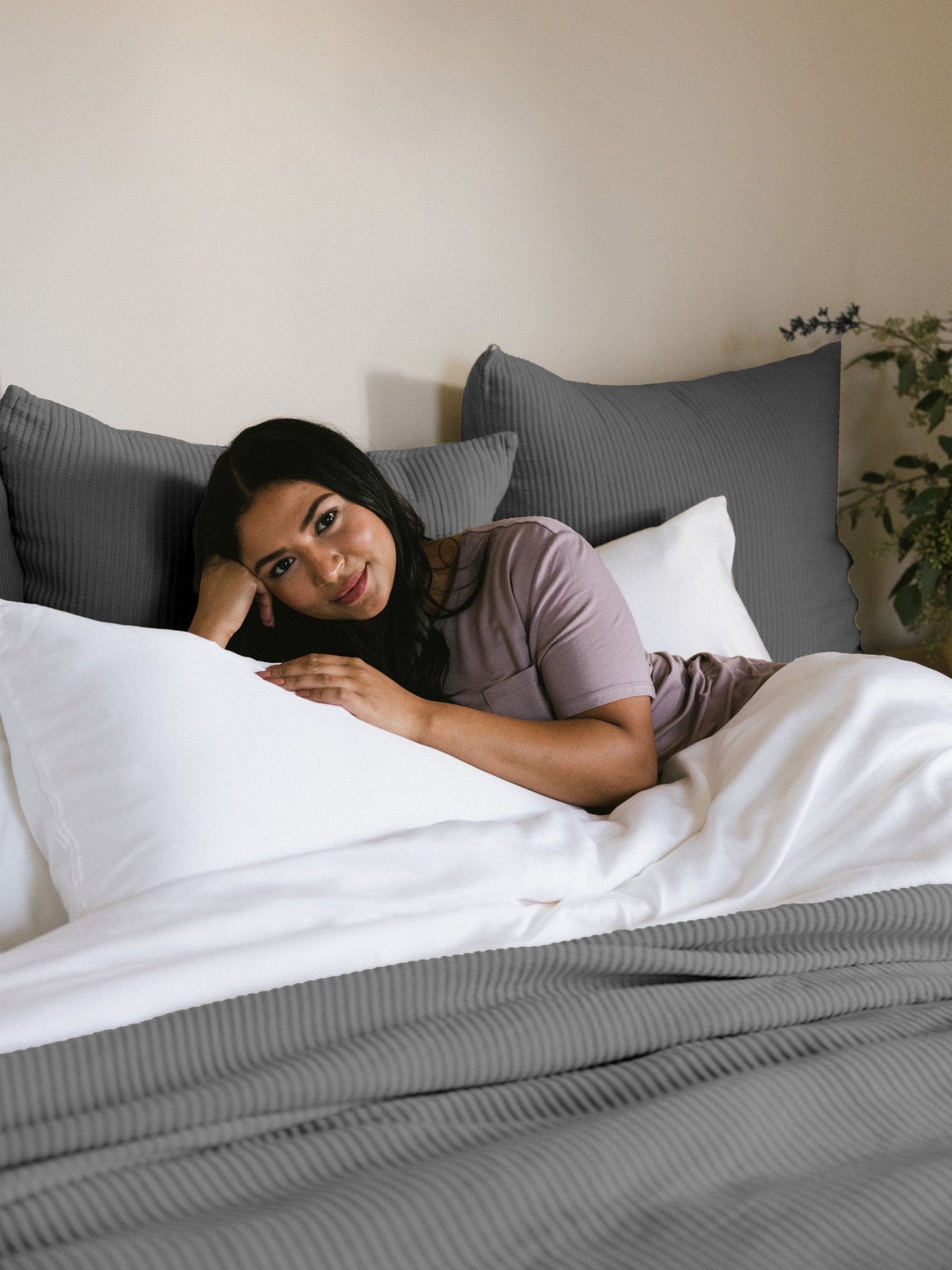 Bamboo Coverlet - Last Chance by Cozy Earth at Shirley Shoppe