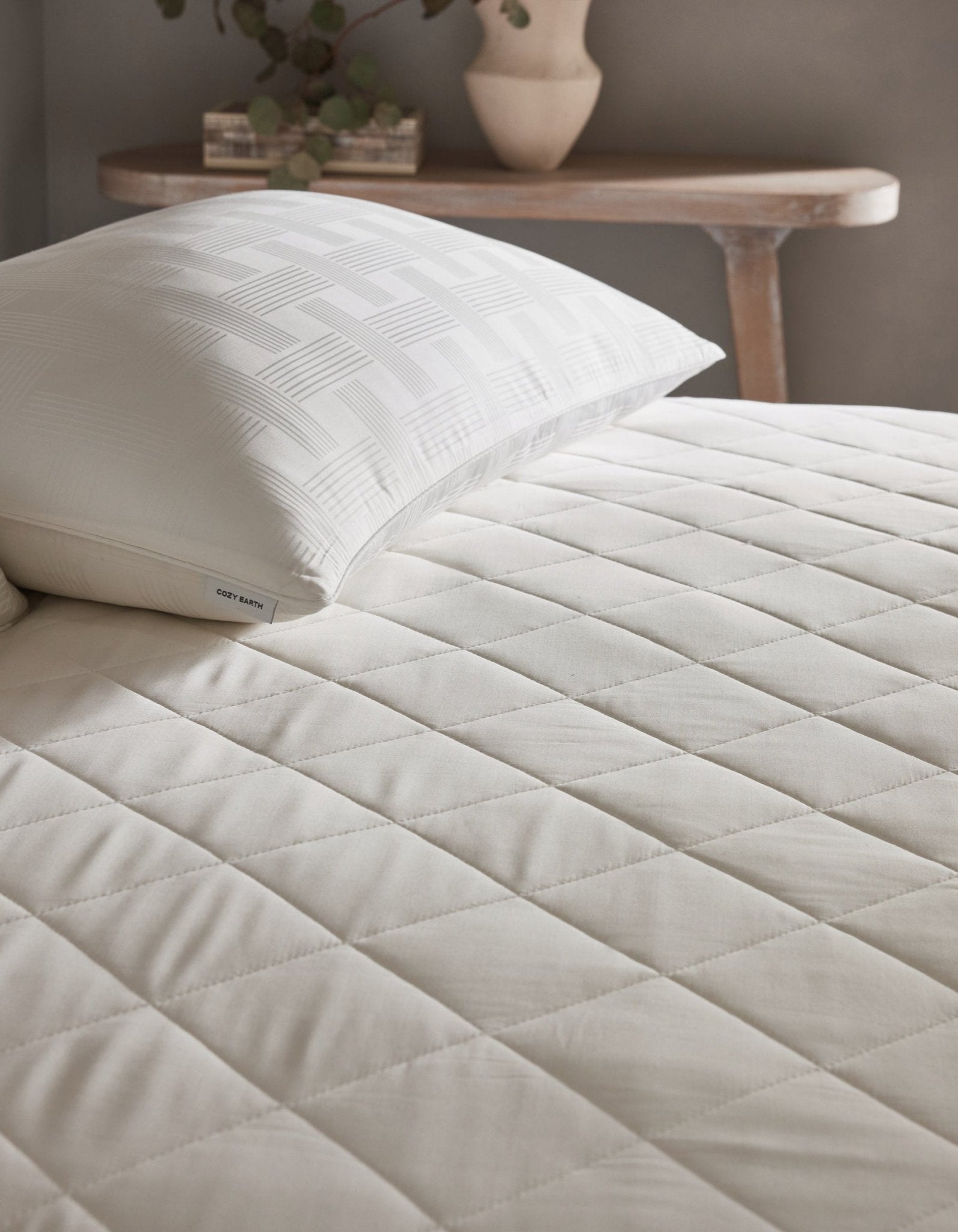 Bamboo Mattress Pad by Cozy Earth at Shirley Shoppe