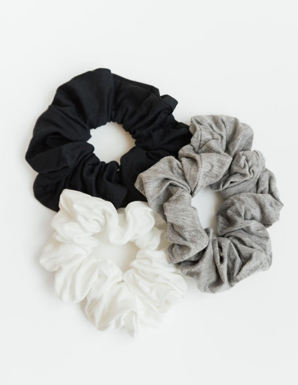 Bamboo Stretch - Knit Scrunchies by Cozy Earth at Shirley Shoppe
