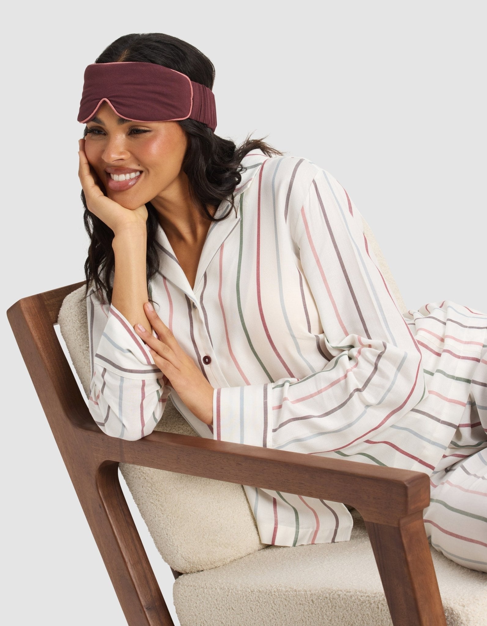 Bamboo Stretch - Knit Sleep Mask by Cozy Earth at Shirley Shoppe