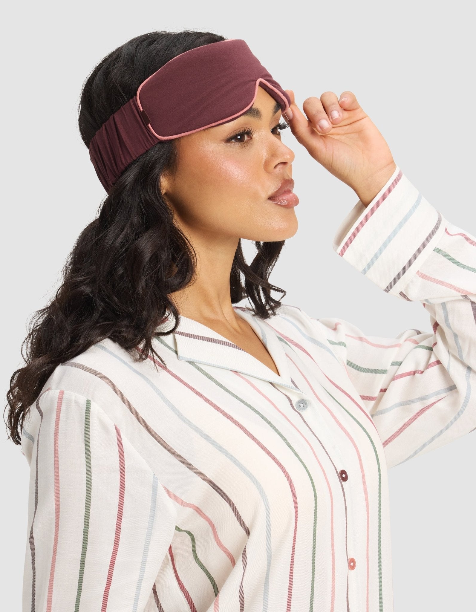 Bamboo Stretch - Knit Sleep Mask by Cozy Earth at Shirley Shoppe
