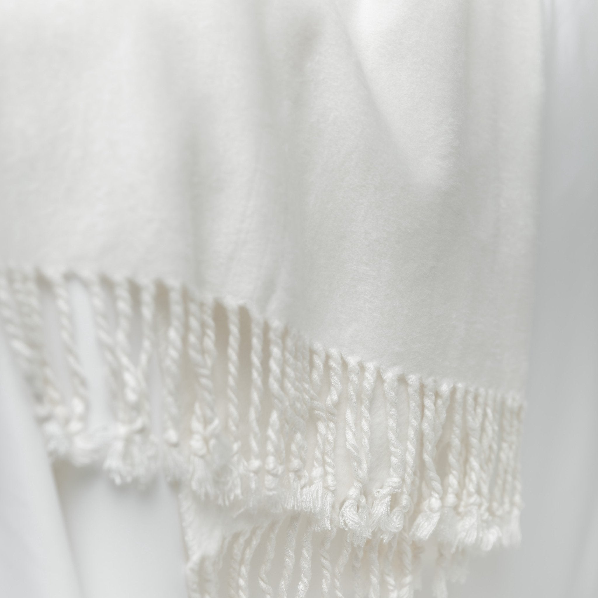 Bamboo Tassel Throw by Cozy Earth at Shirley Shoppe