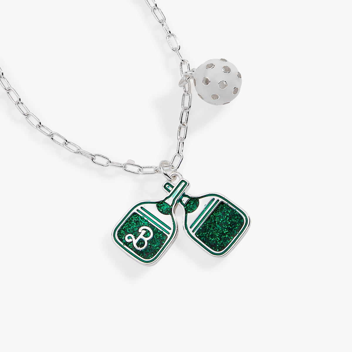 Barbie™ Pickleball Charm Pendant by ALEX AND ANI at Shirley Shoppe