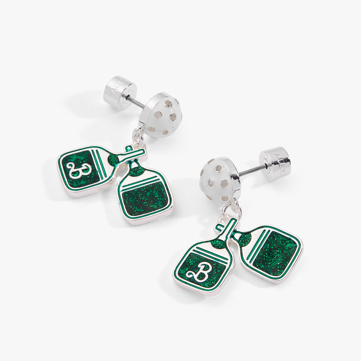 Barbie™ Pickleball Drop Earrings by ALEX AND ANI at Shirley Shoppe