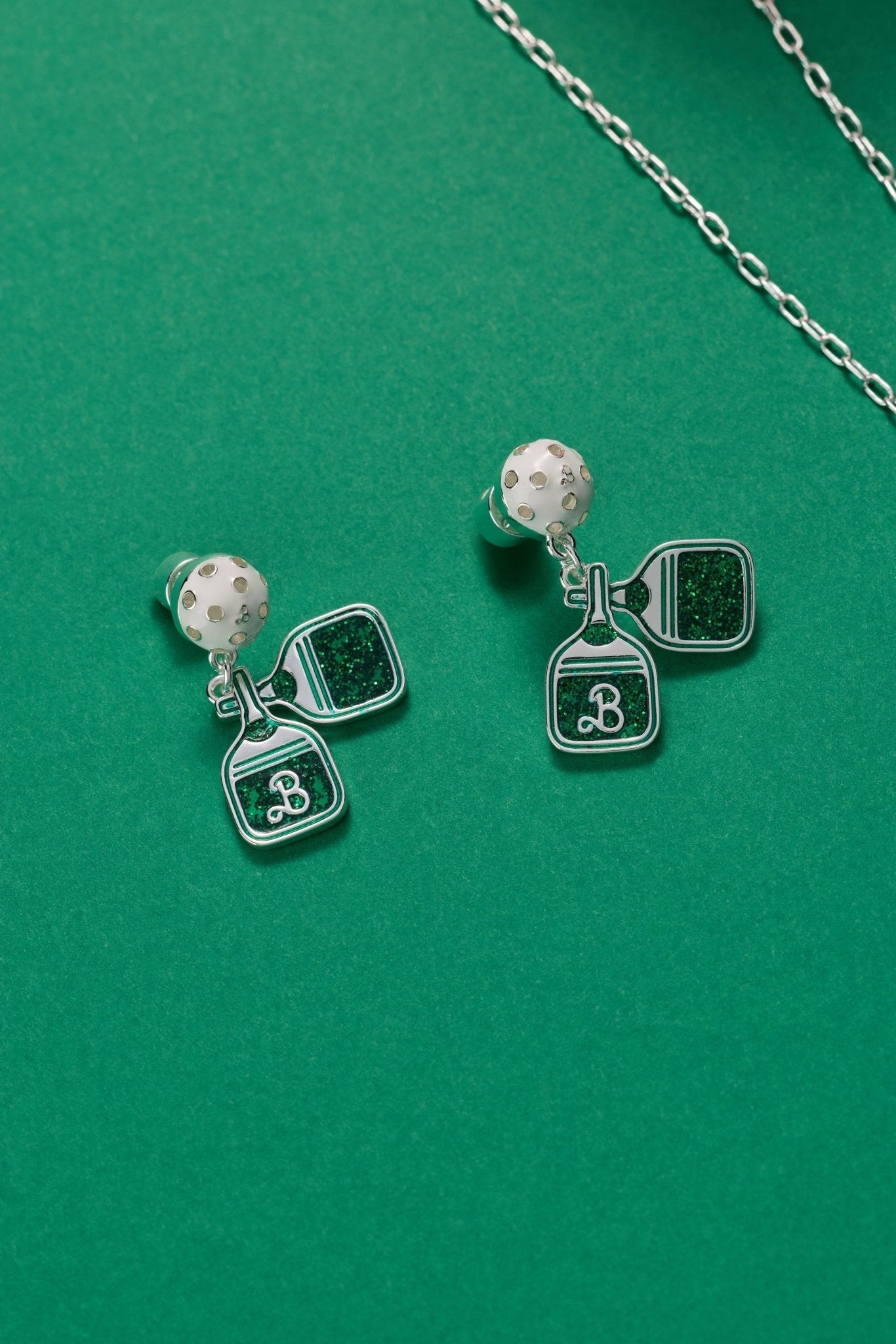 Barbie™ Pickleball Drop Earrings by ALEX AND ANI at Shirley Shoppe