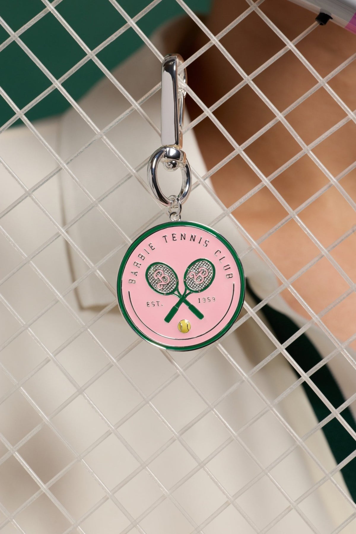 Barbie™ Tennis Bag Charm by ALEX AND ANI at Shirley Shoppe