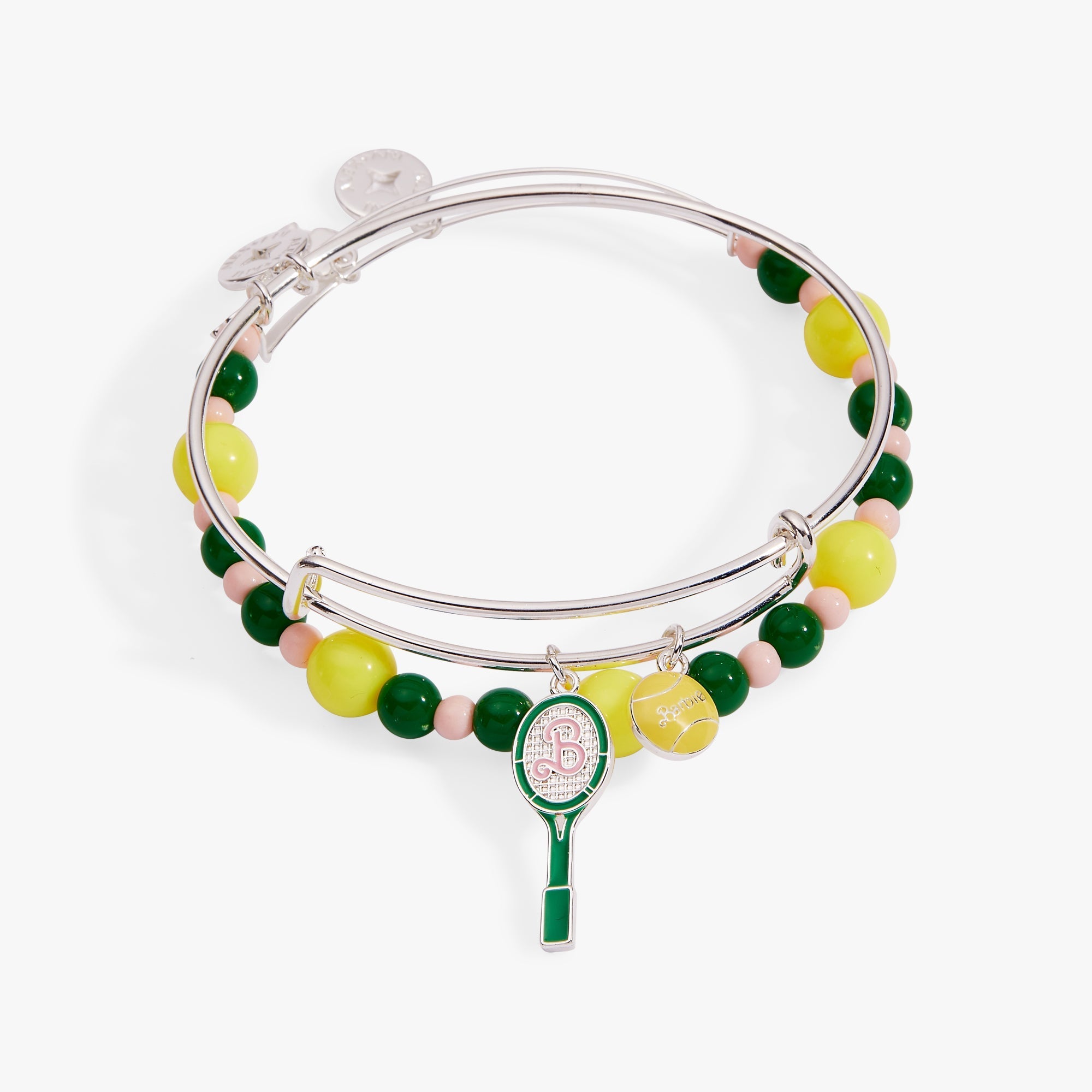 Barbie™ Tennis Bangle, Set of 2 by ALEX AND ANI at Shirley Shoppe