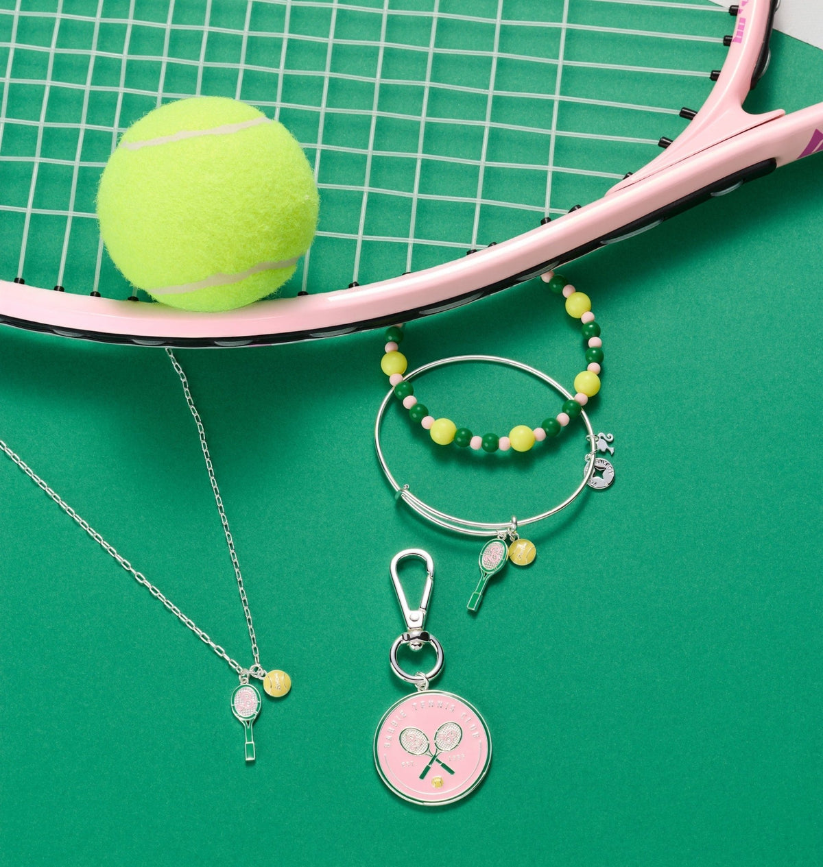 Barbie™ Tennis Bangle, Set of 2 by ALEX AND ANI at Shirley Shoppe