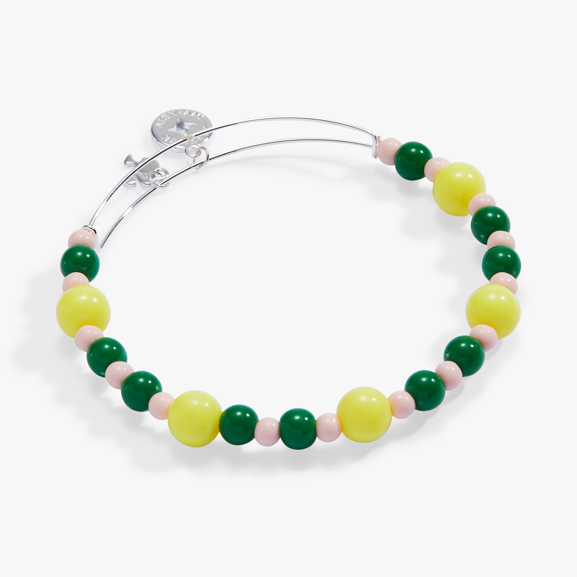 Barbie™ Tennis Beaded Charm Bangle by ALEX AND ANI at Shirley Shoppe