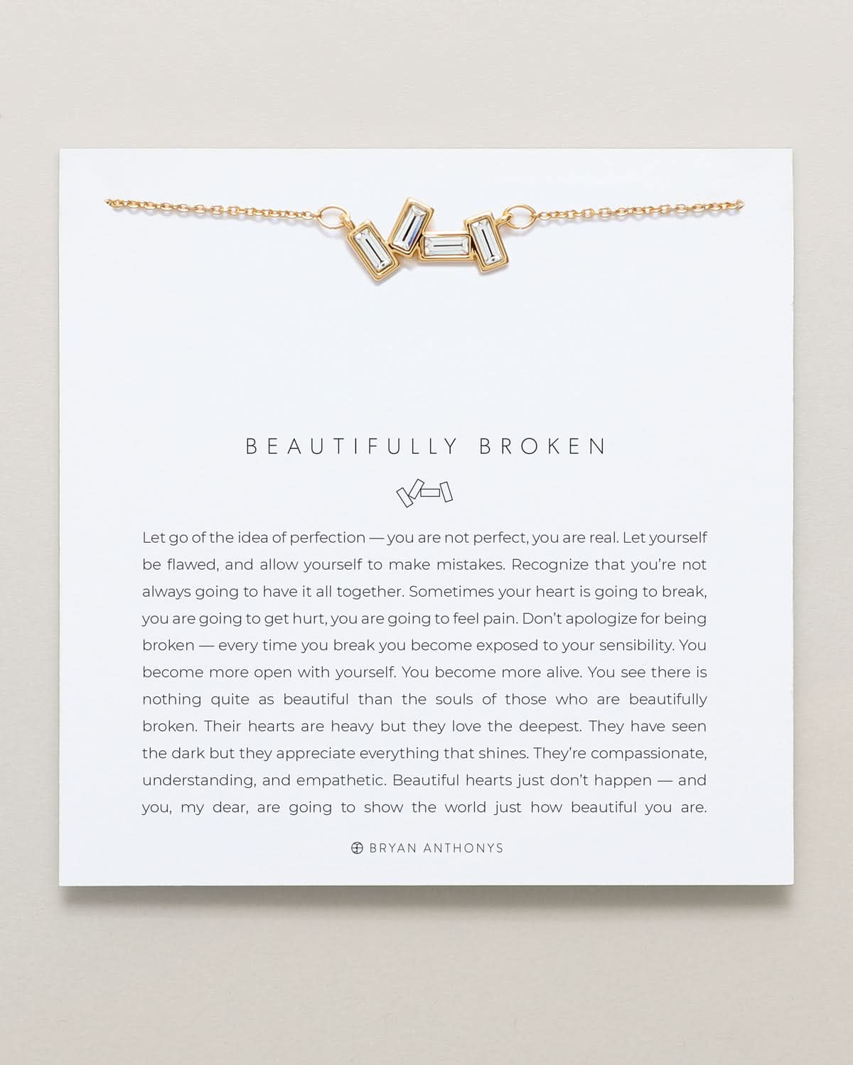 Beautifully Broken Necklace by Bryan Anthonys at Shirley Shoppe