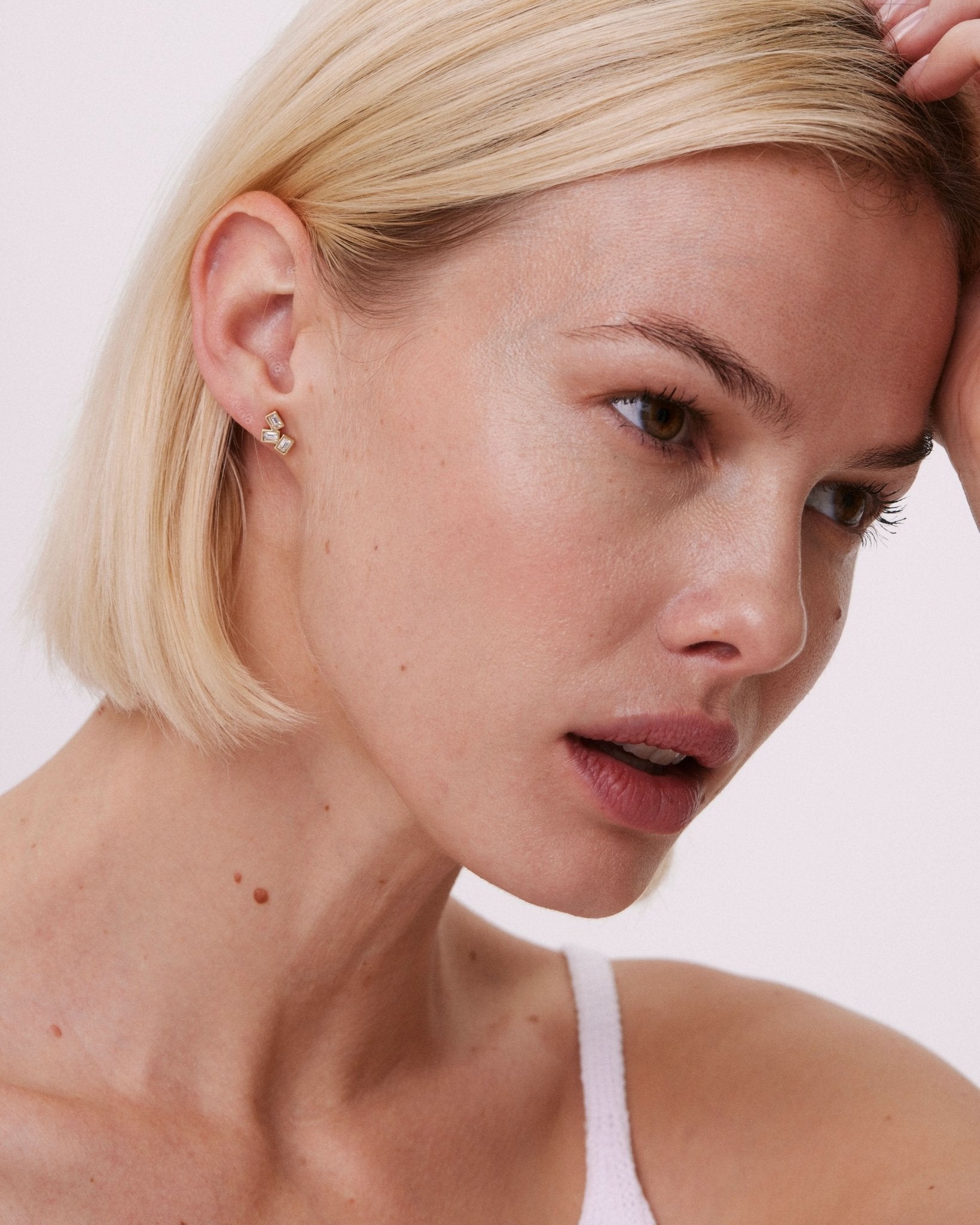 Beautifully Broken Stud Earrings by Bryan Anthonys at Shirley Shoppe