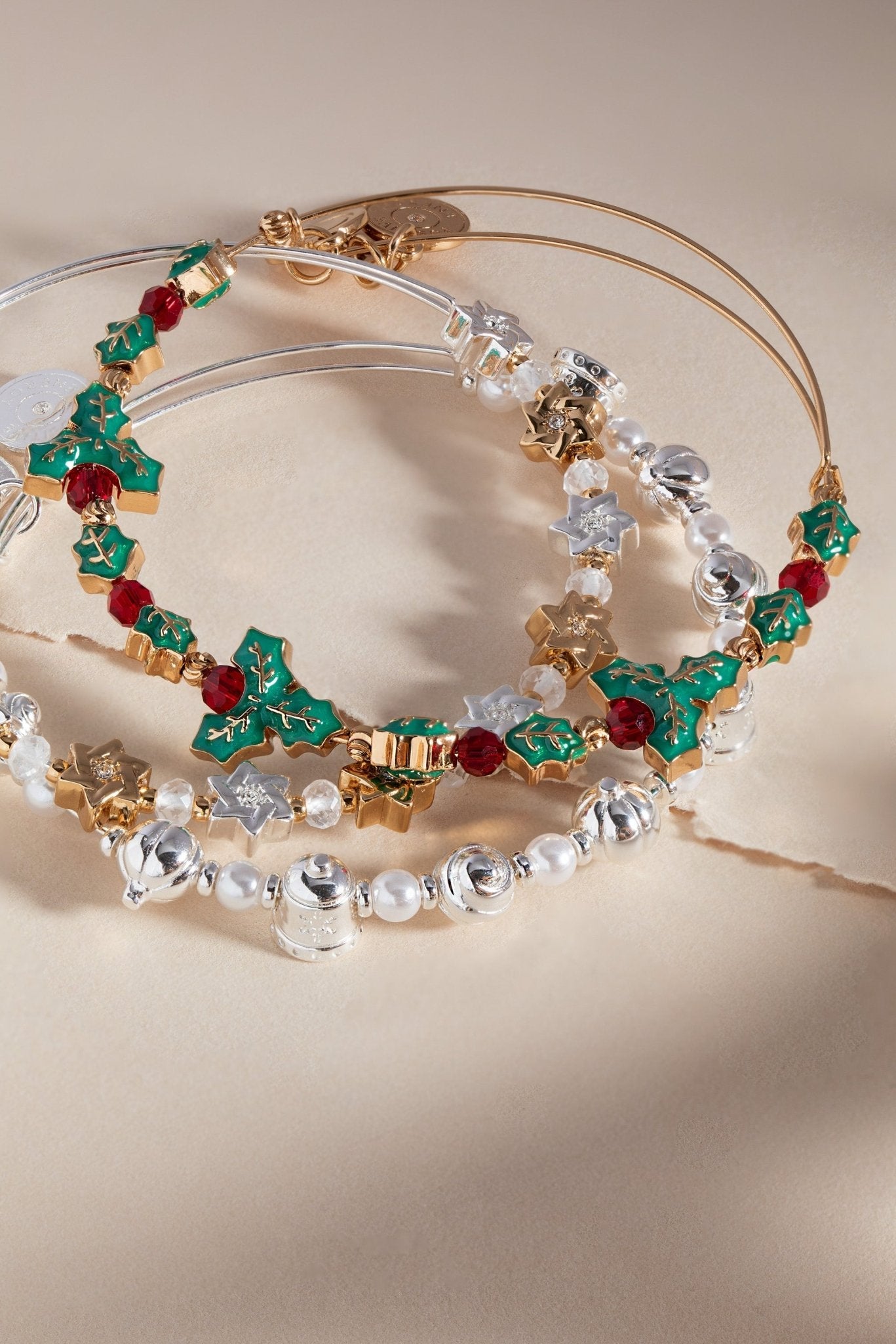 Bells Beaded Bangle by ALEX AND ANI at Shirley Shoppe
