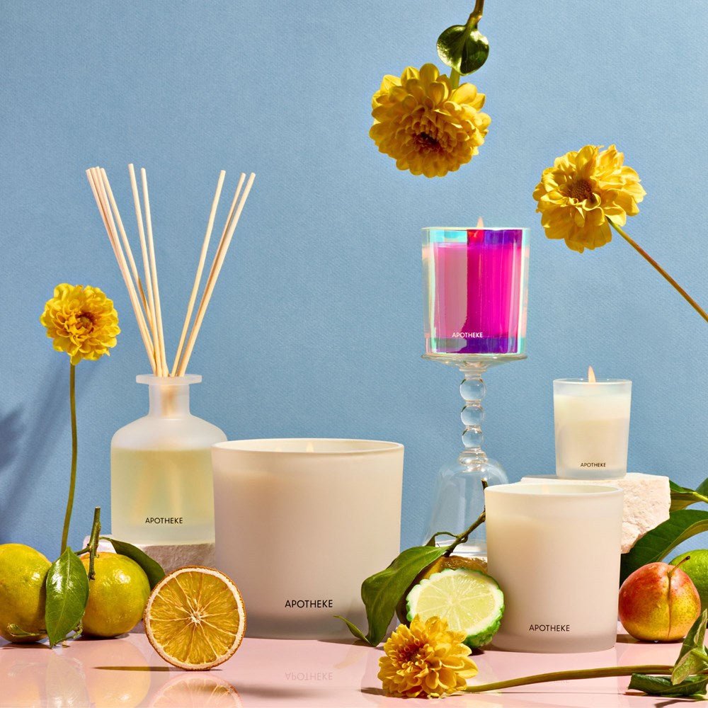 Bergamot Tangerine Votive Candle by APOTHEKE at Shirley Shoppe