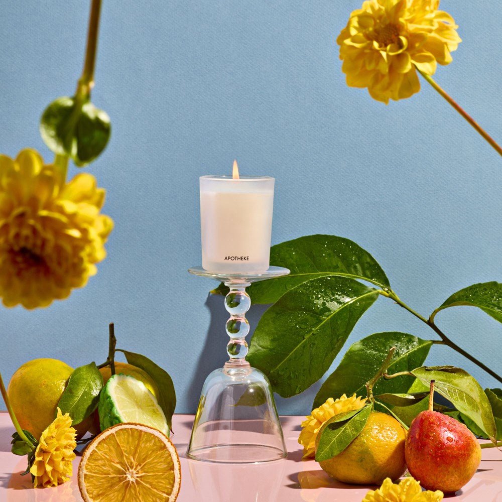 Bergamot Tangerine Votive Candle by APOTHEKE at Shirley Shoppe