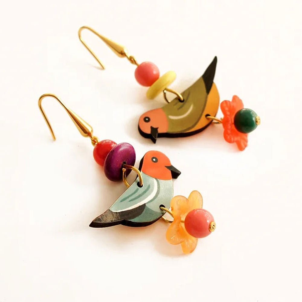 Bird Earrings by Laliblue by Quirks! at Shirley Shoppe