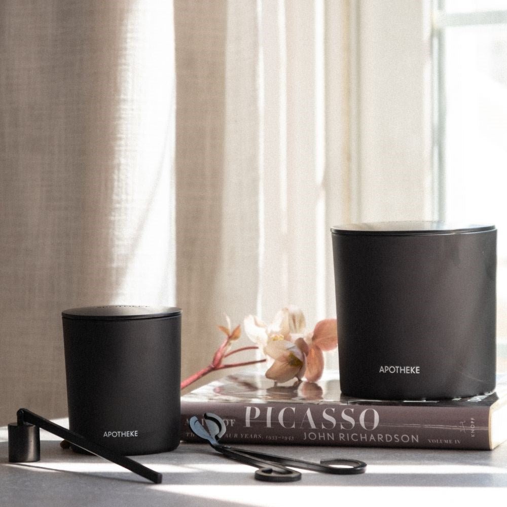 Black 3-Wick Candle Lid by APOTHEKE at Shirley Shoppe