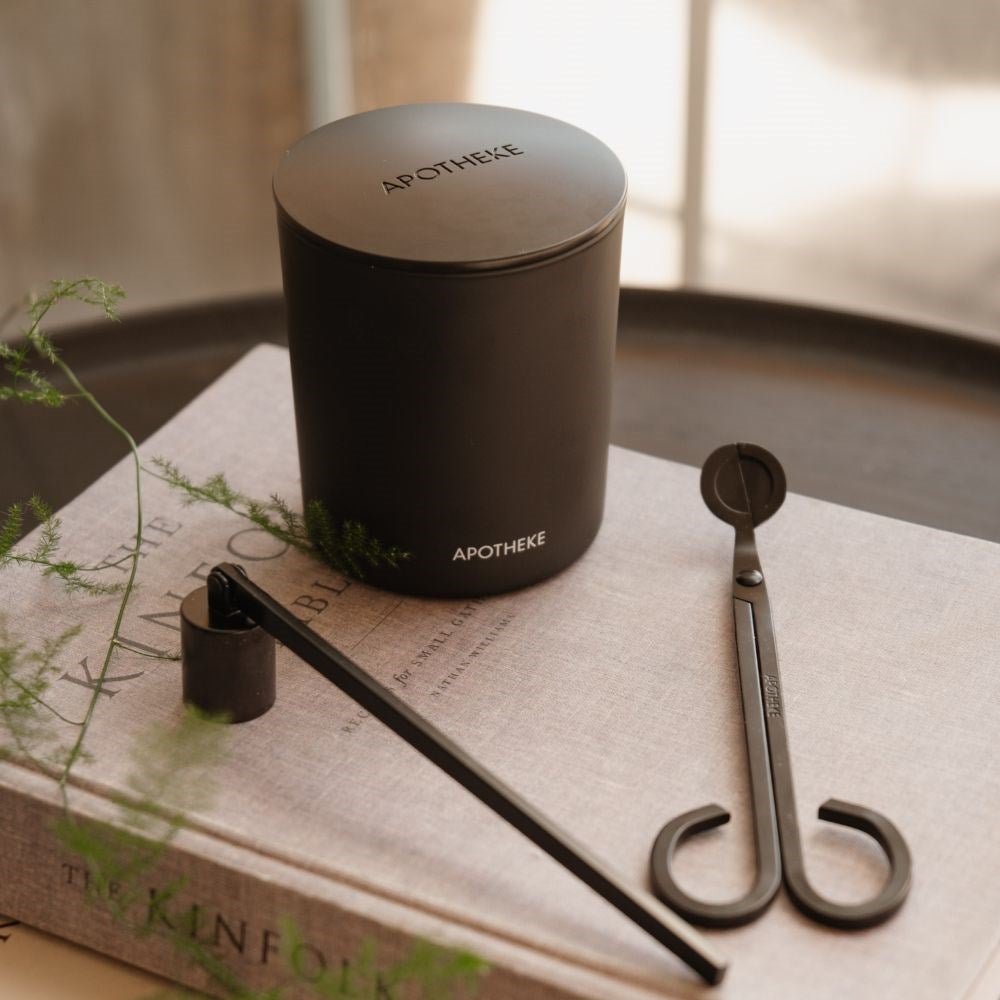 Black Classic Candle Lid by APOTHEKE at Shirley Shoppe