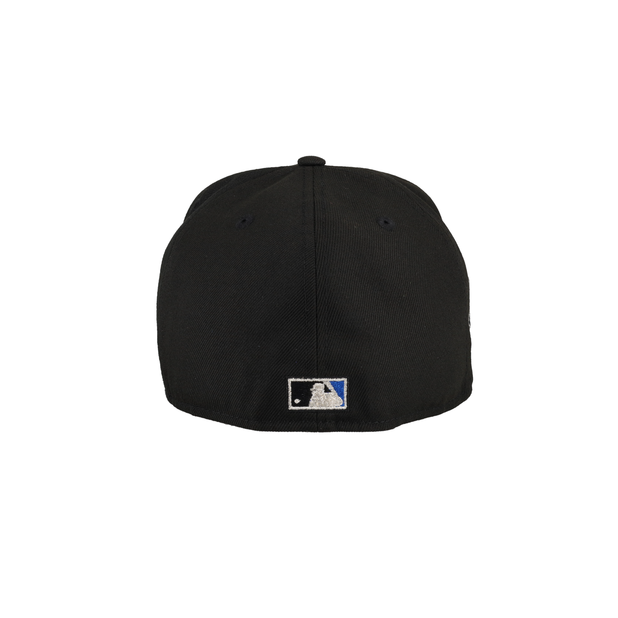 Cincinnati Reds Black Riverfront Stadium Patch 59Fifty Fitted Hat
