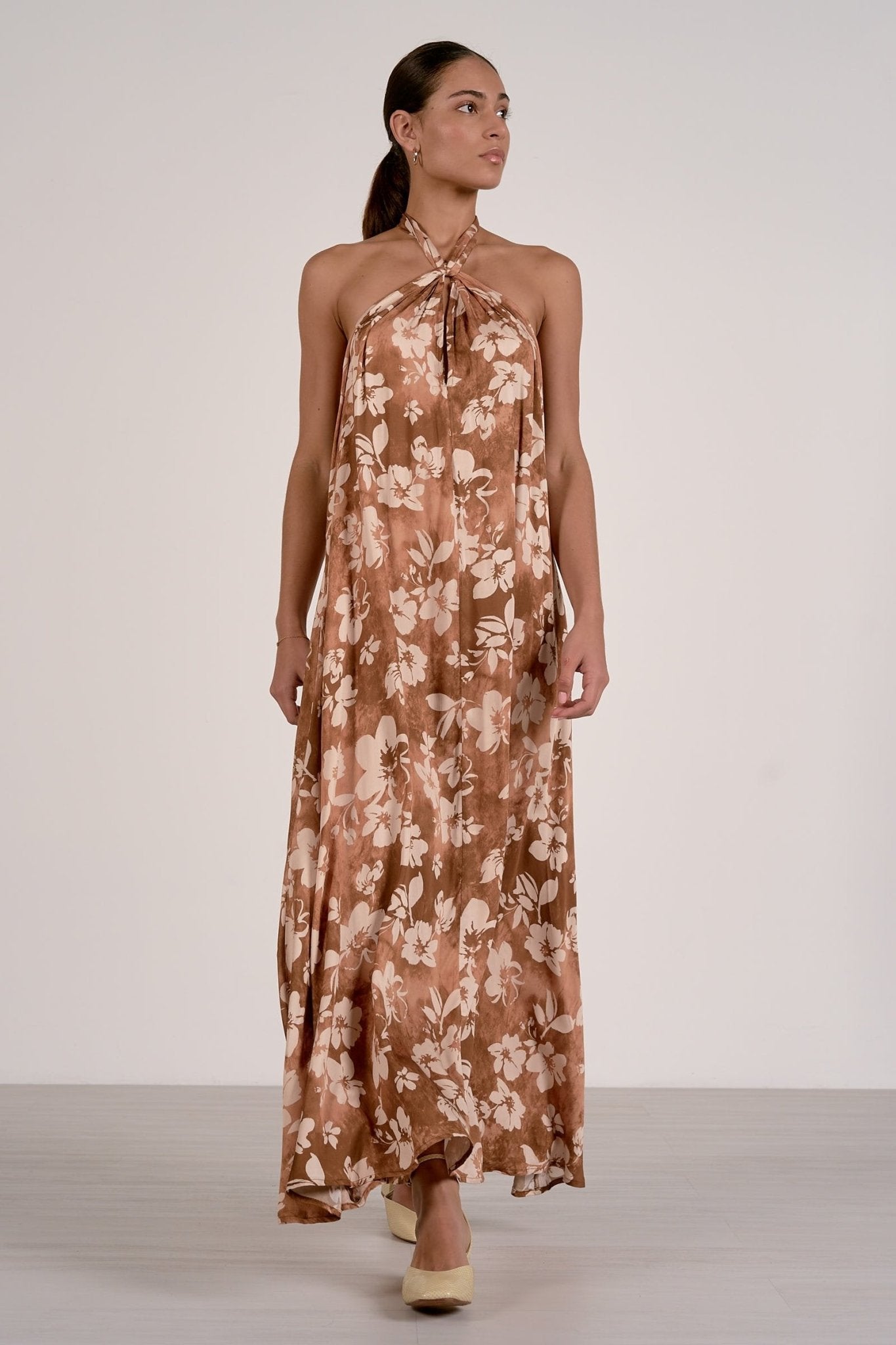 Blossom Maxi Brown Blossom by Shop Elan at Shirley Shoppe