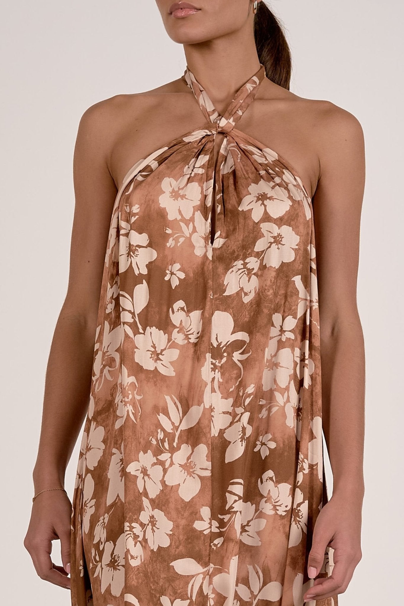Blossom Maxi Brown Blossom by Shop Elan at Shirley Shoppe