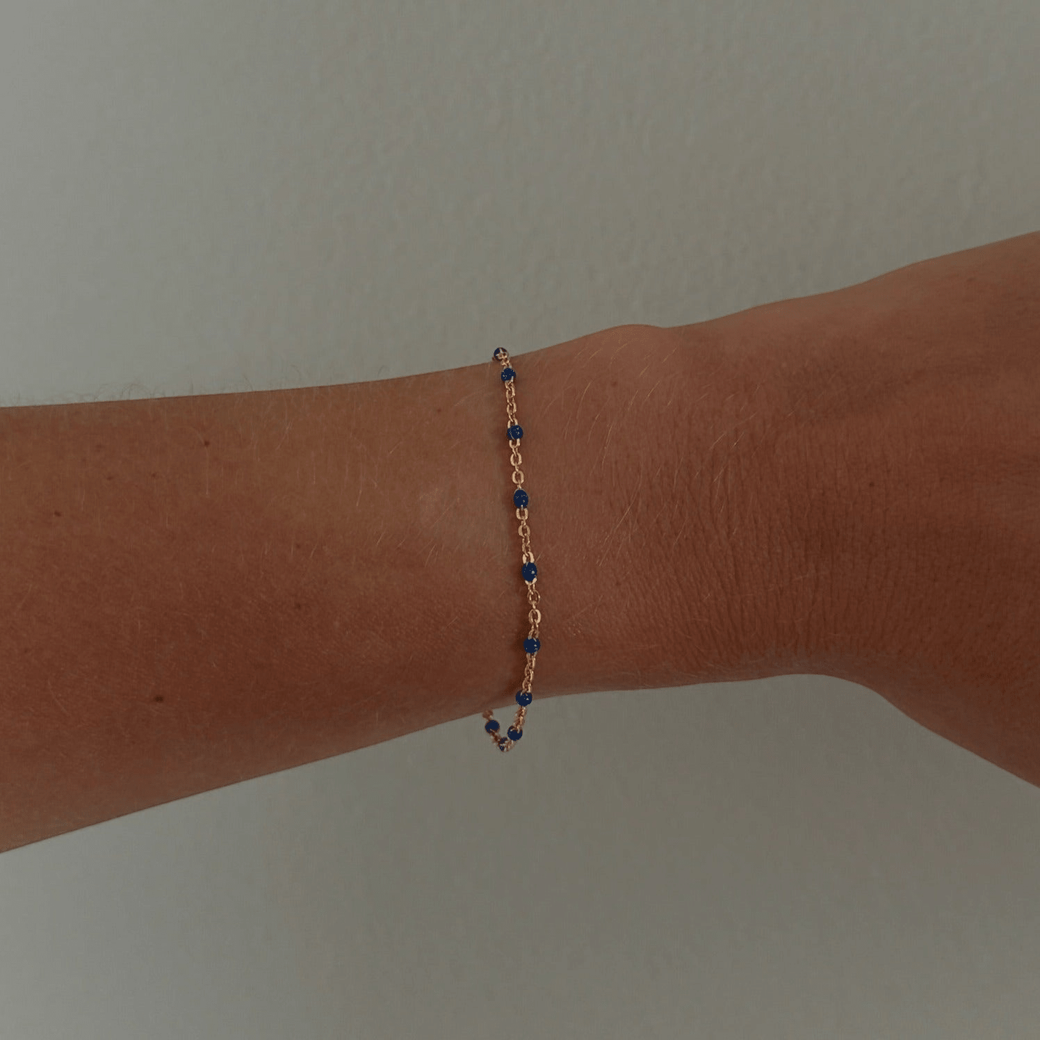 blue daisy bracelet by Cuffed by Nano LLC at Shirley Shoppe