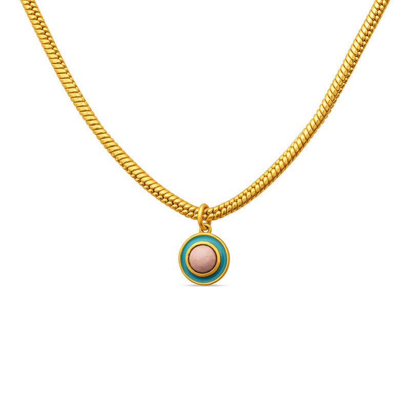 Blue Grotto Pendant Necklace by Christina Greene at Shirley Shoppe
