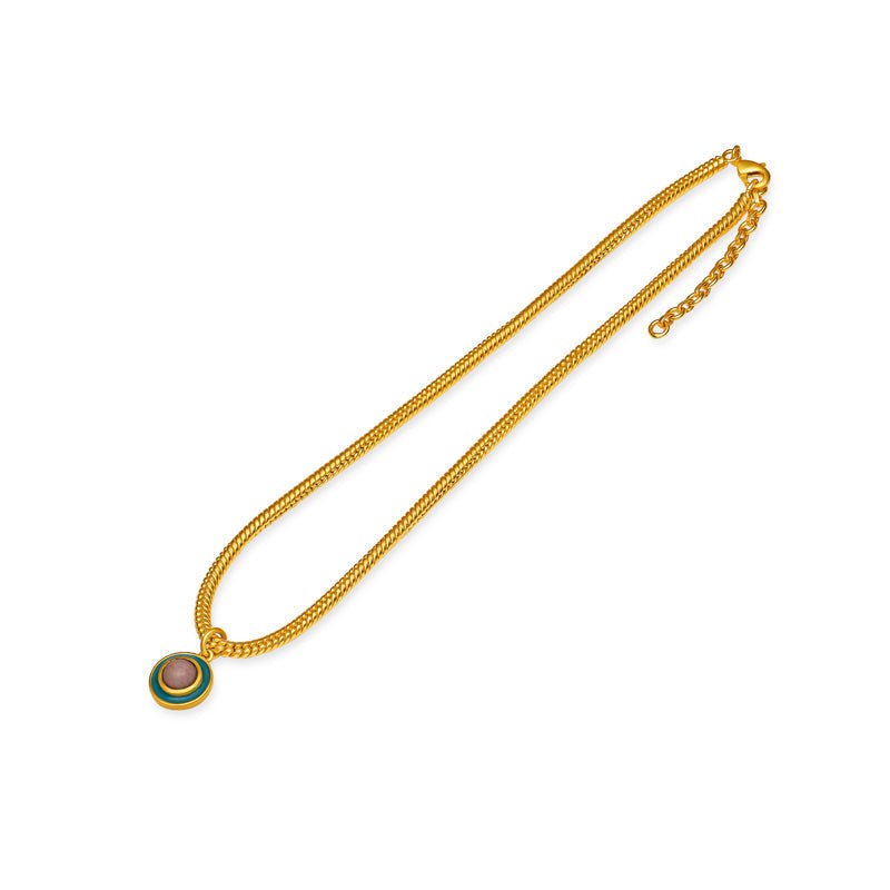 Blue Grotto Pendant Necklace by Christina Greene at Shirley Shoppe