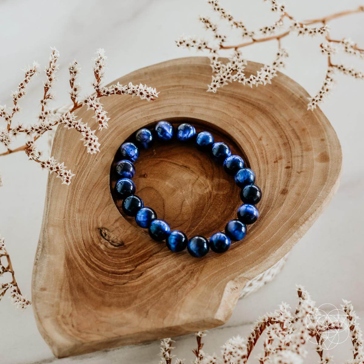 Blue Tiger’s Eye Bracelet by Conscious Items at Shirley Shoppe