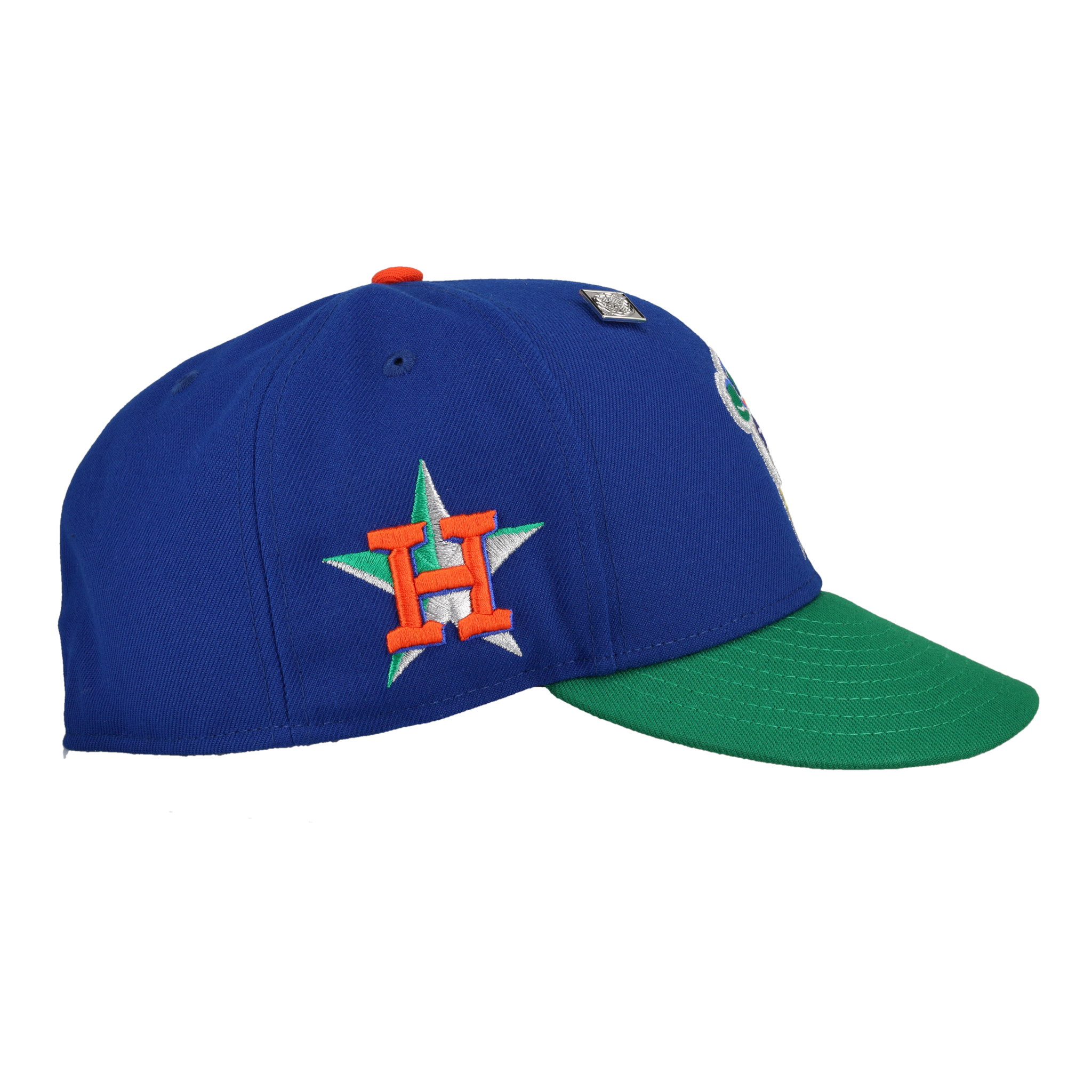 Sugar Land Space Cowboys Blue  Big "H" Patch 59Ffity Fitted Hat