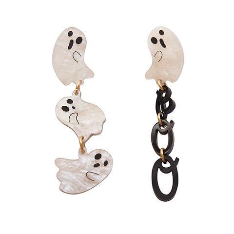 Boo Ghost Earrings by Laliblue by Quirks! at Shirley Shoppe