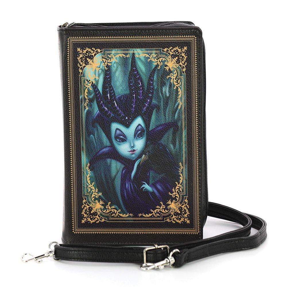 Book Of Villains Book Handbag by Quirks! at Shirley Shoppe