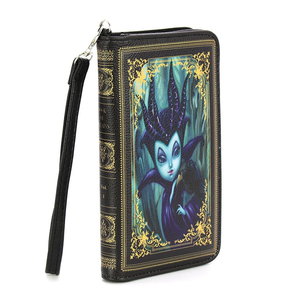 Book Of Villains Wallet Wristlet by Quirks! at Shirley Shoppe