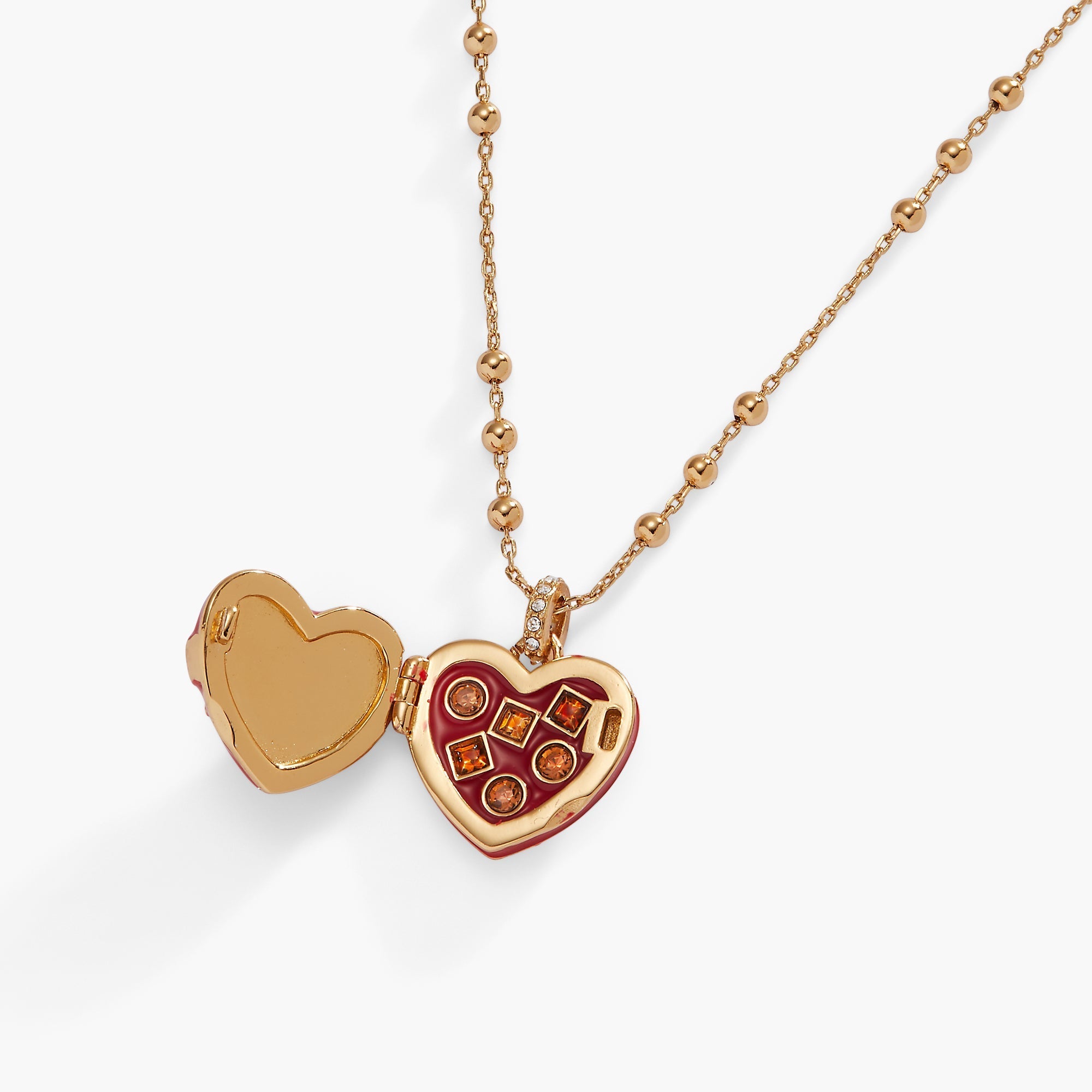 Box of Chocolate Locket Necklace by ALEX AND ANI at Shirley Shoppe