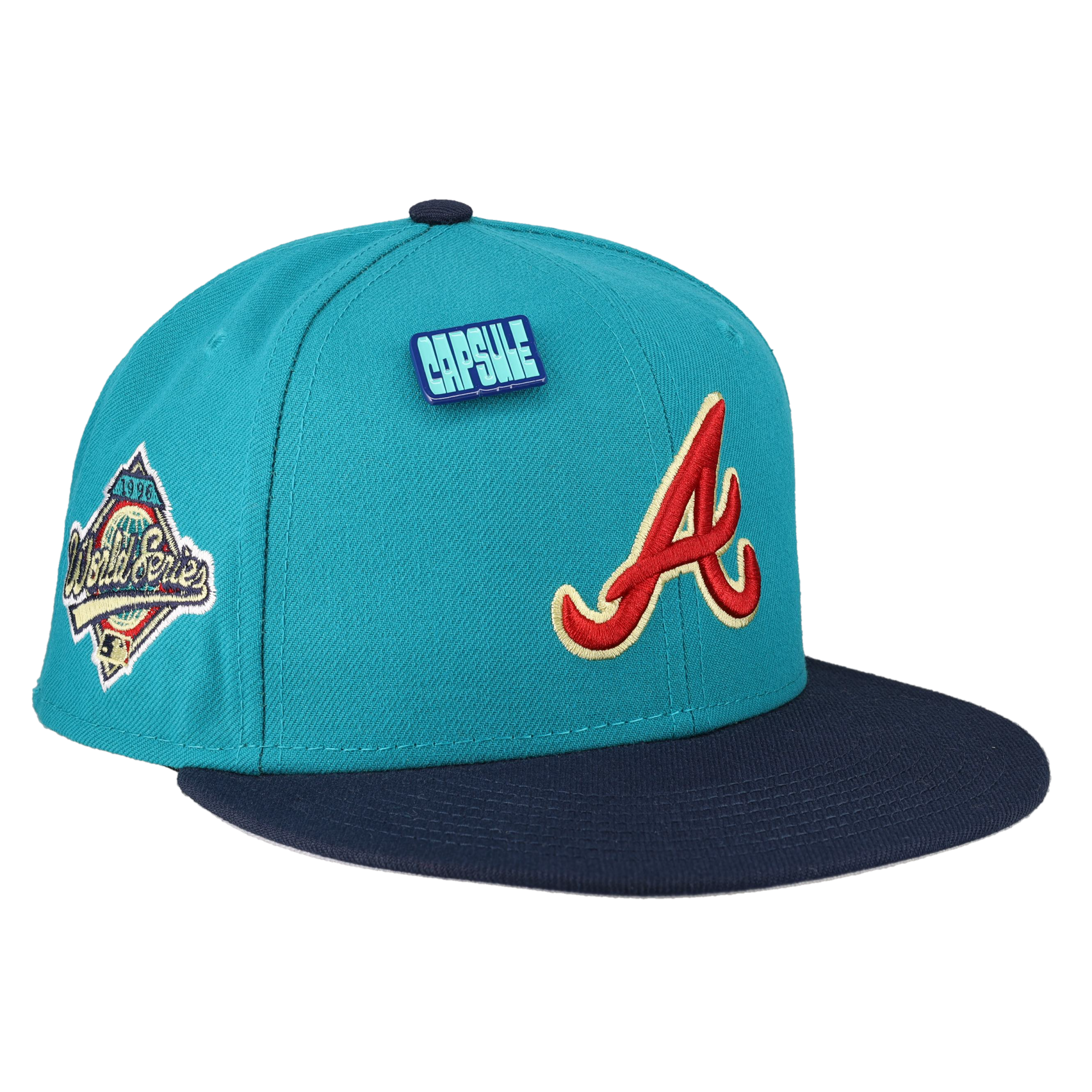 Atlanta Braves Real Teal Collection 1996 World Series 59Fifty