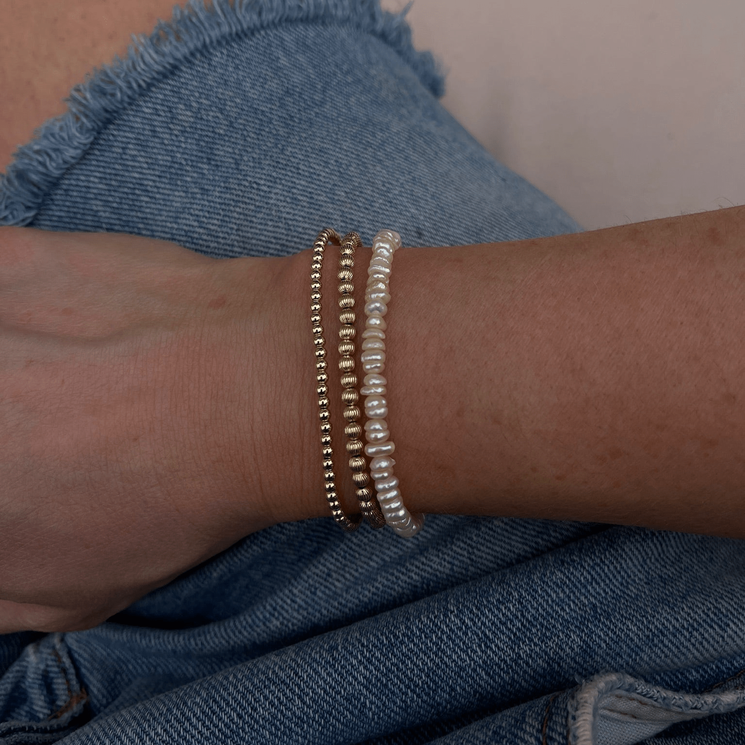 bri triple bracelet stack by Cuffed by Nano LLC at Shirley Shoppe