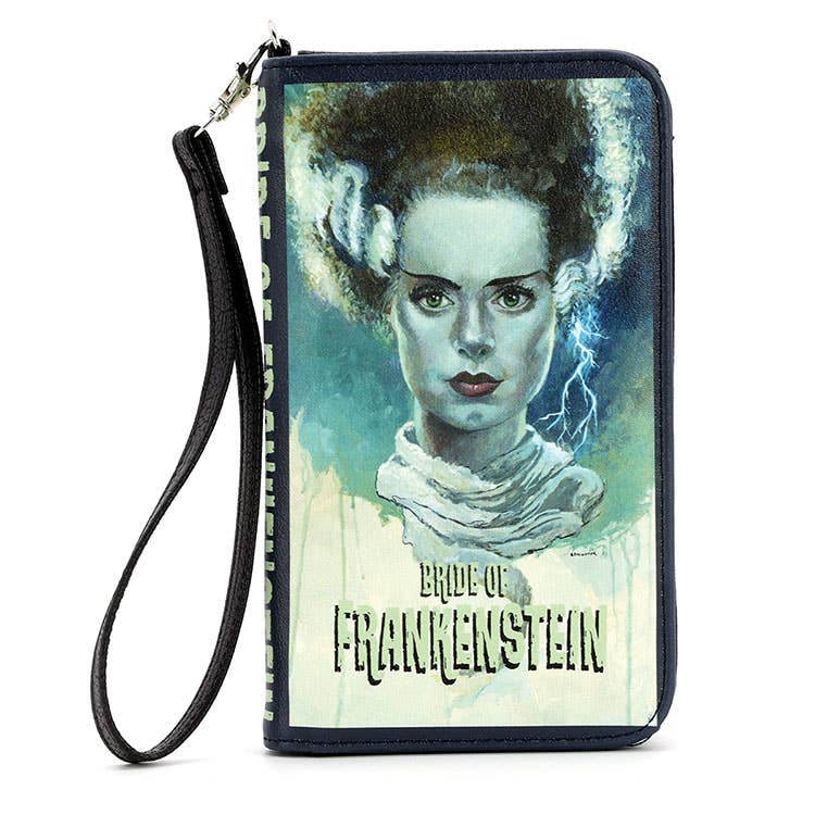 BRIDE OF FRANKENSTEIN WALLET IN VINYL by Quirks! at Shirley Shoppe