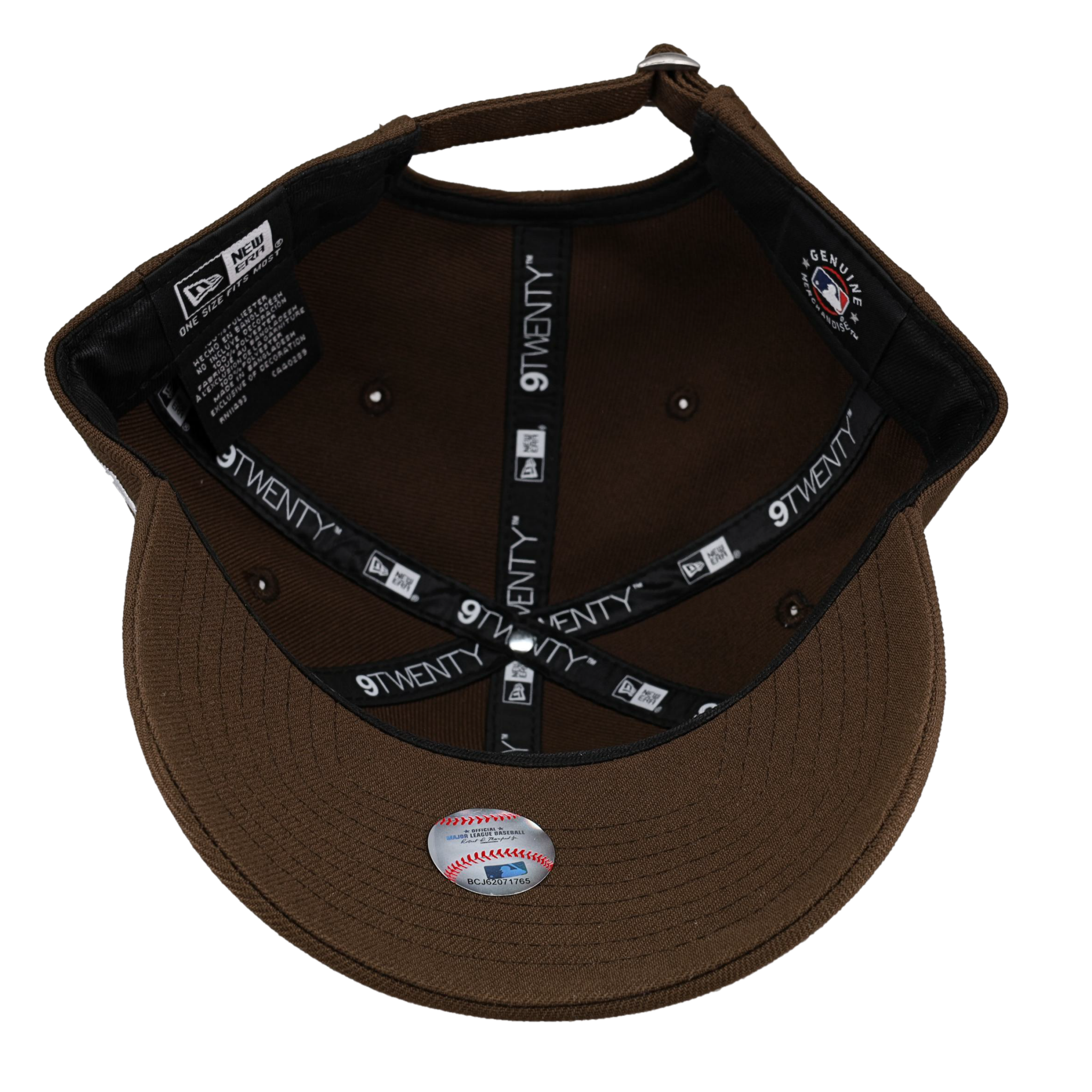 New York Yankees New Era 9Twenty Adjustable Hat (Walnut)