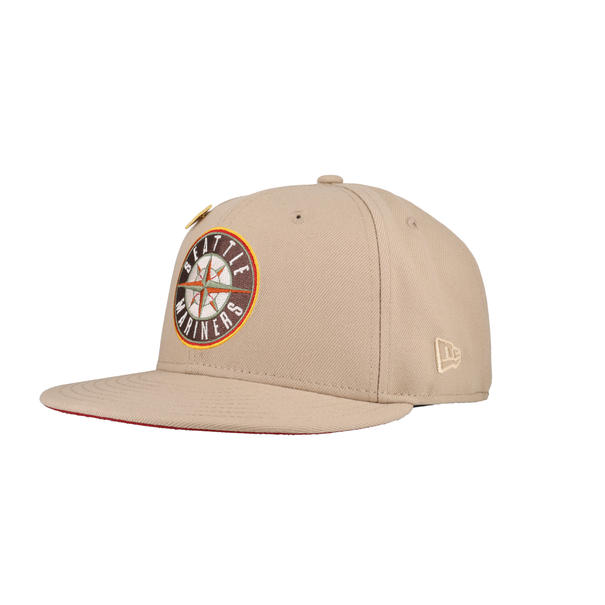 Seattle Mariners 2023 Warm Wine Collection 2001 All Star Game Fitted Hat