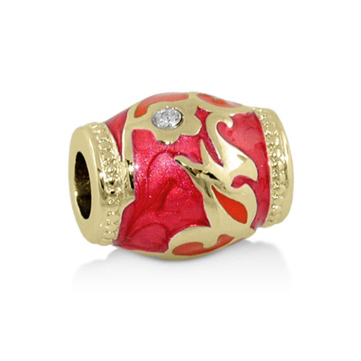 Gabriella Beads Flower Scroll