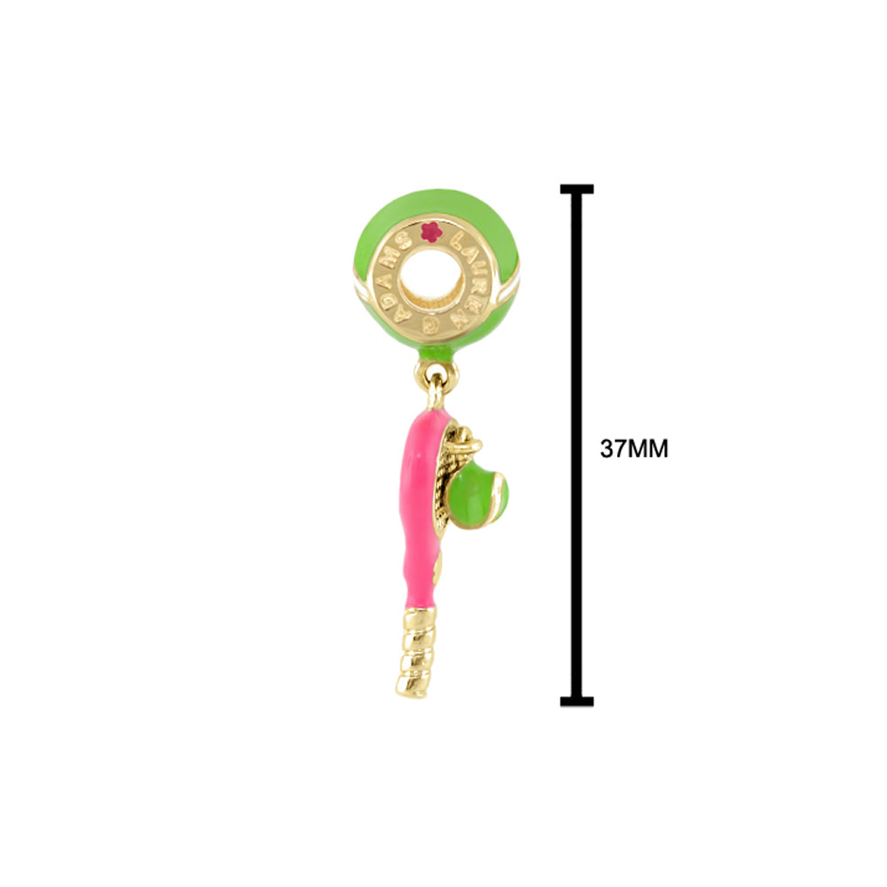 Gabriella Beads Tennis Racket