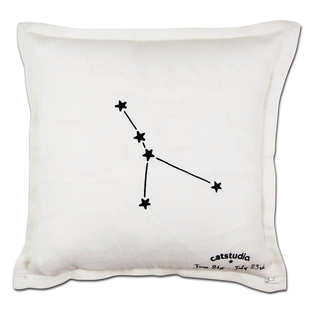 Cancer Astrology Hand - Embroidered Pillow by Cat Studio by Quirks! at Shirley Shoppe