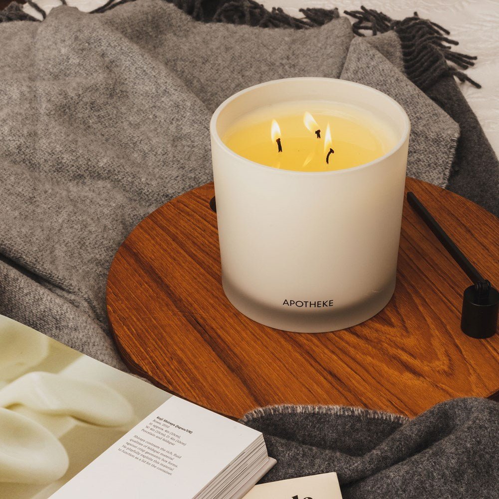 Canvas 3-Wick Candle by APOTHEKE at Shirley Shoppe