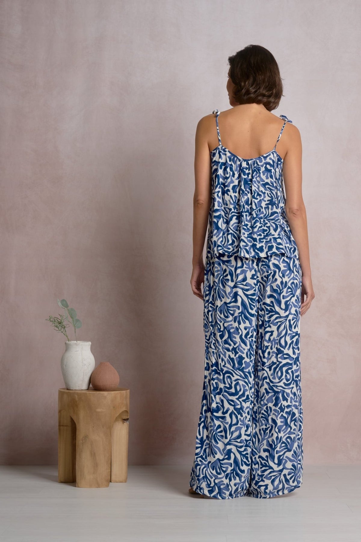 Cari Tank Blue Coraline by Shop Elan at Shirley Shoppe